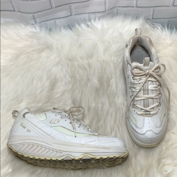Skechers Shape Ups #11800 White Fitness Shoe Sz 9 - Picture 1 of 7